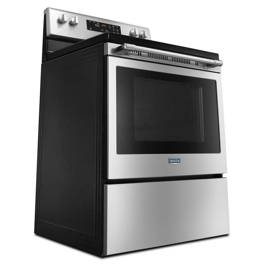 Maytag 30-Inch Wide Electric Range With Shatter-Resistant Cooktop - 5.3 Cu. Ft.