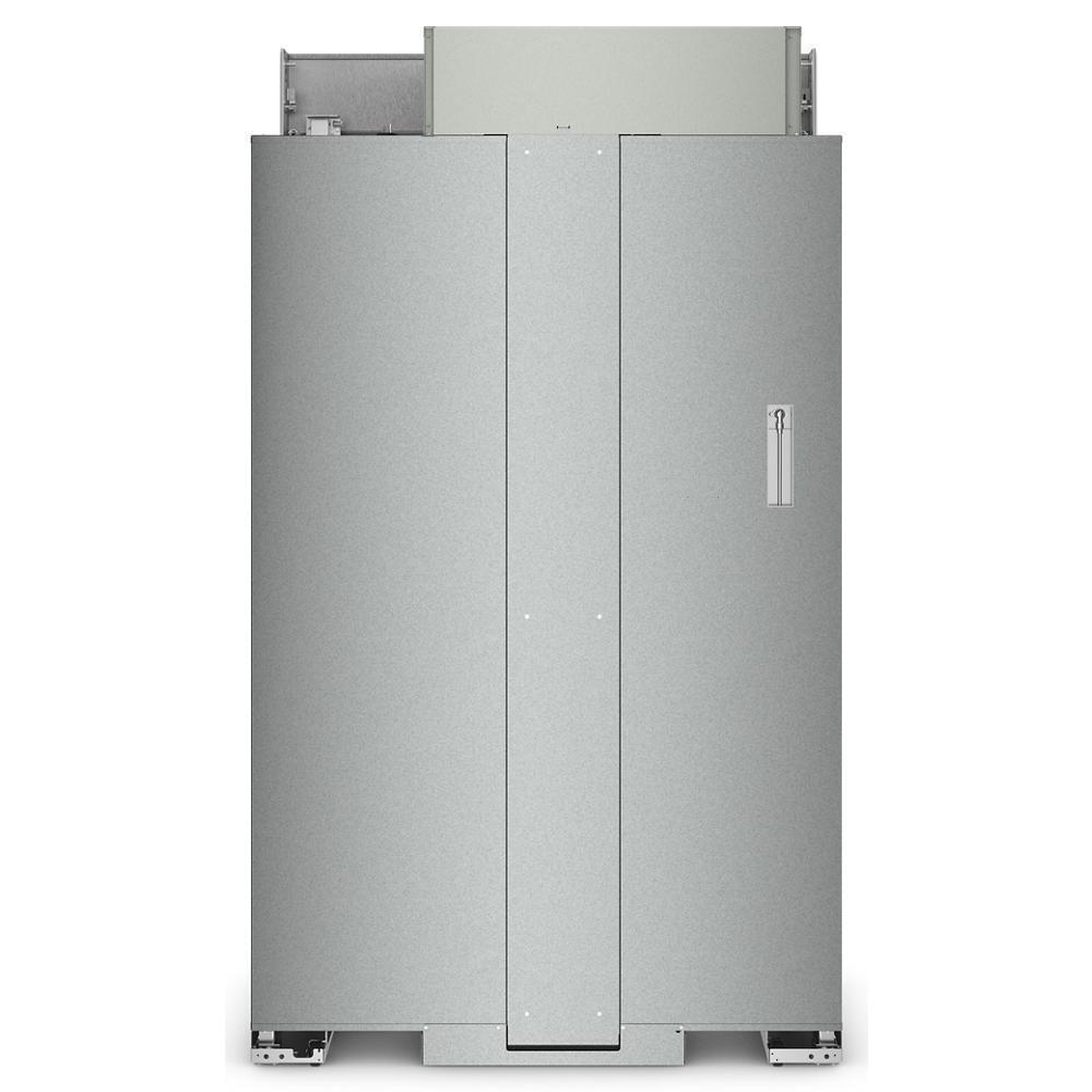 Kitchenaid KBSN708MPS 30 Cu. Ft. 48" Built-In Side-by-Side Refrigerator with PrintShield™ Finish