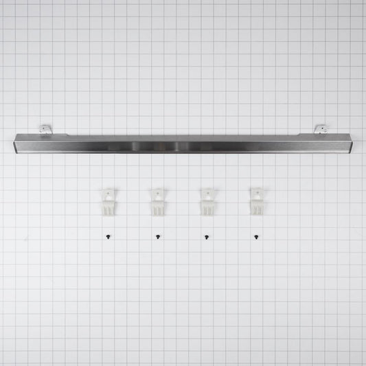 Whirlpool W10536338 27" Warming Drawer Heat Deflector, Stainless Steel