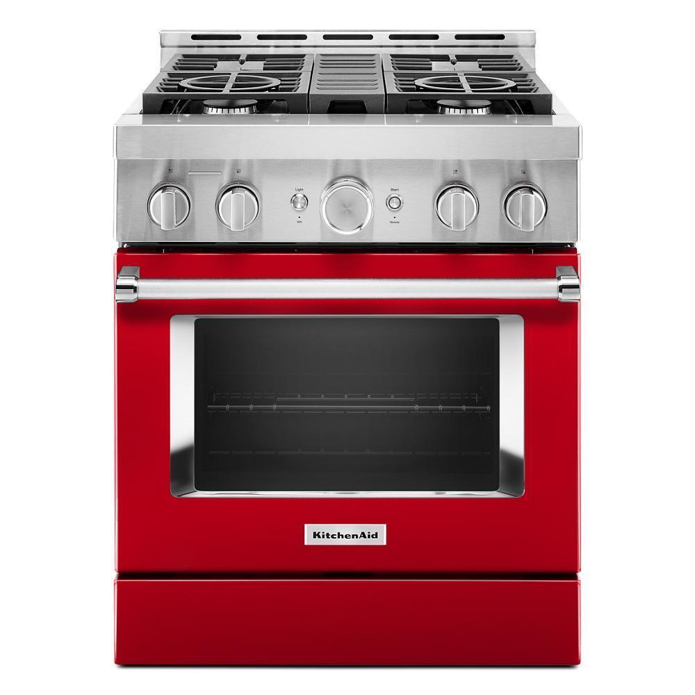 KFGC500JPA KitchenAid® 30'' Smart Commercial-Style Gas Range with 4 Burners