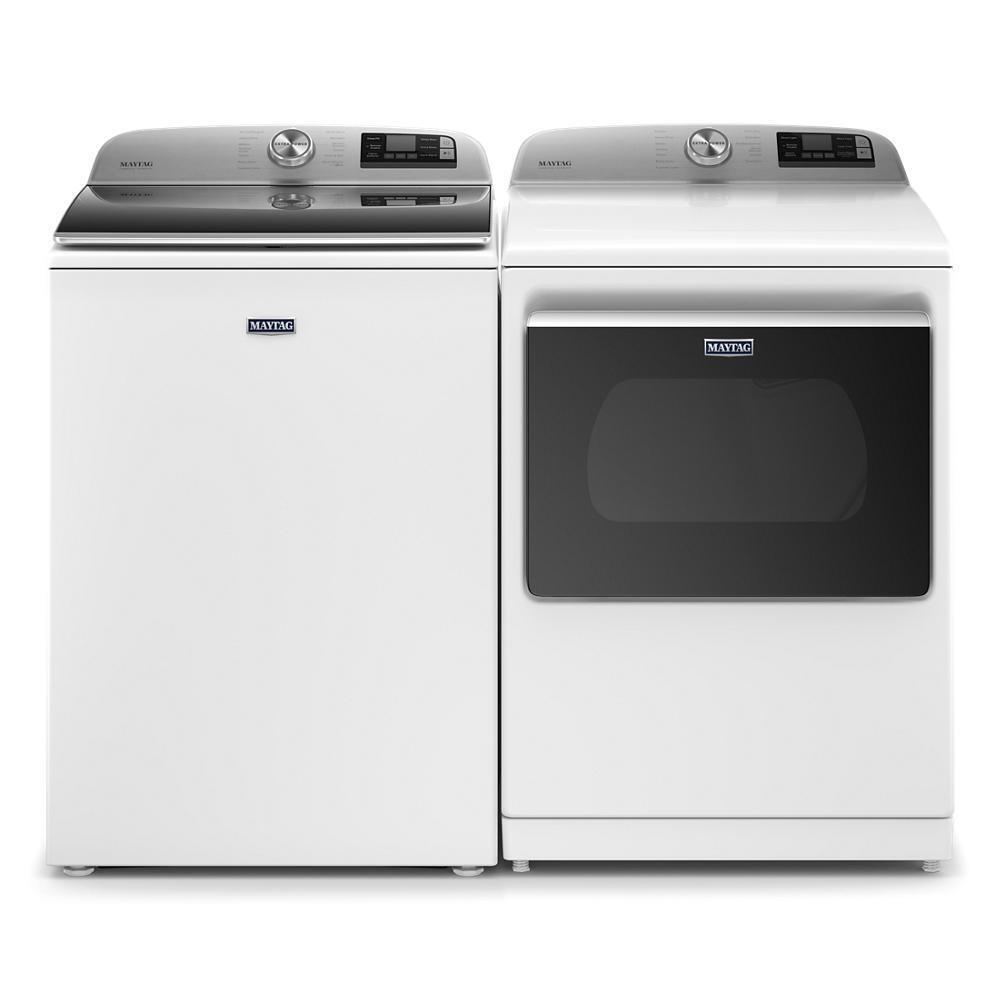 Maytag MED7230HW Smart Top Load Electric Dryer with Extra Power - 7.4 cu. ft.