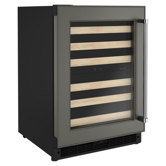 Kitchenaid KUWL214KPA 24" Panel-Ready Undercounter Wine Cellar with Wood-Front Racks