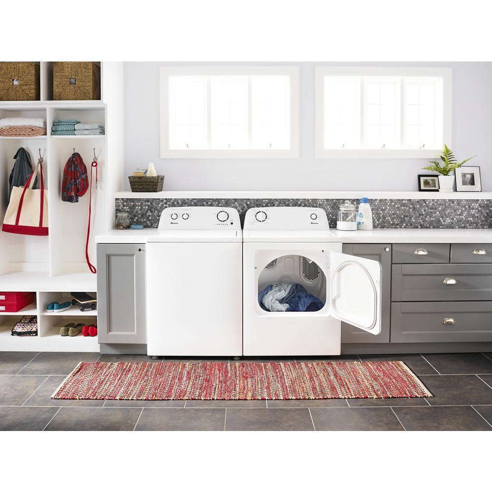 Amana NED4655EW 6.5 cu. ft. Electric Dryer with Wrinkle Prevent Option