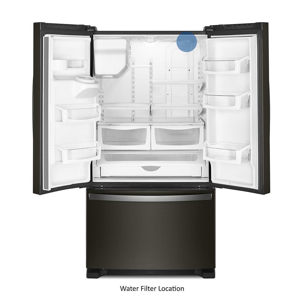 Whirlpool WRF555SDHV 36-inch Wide French Door Refrigerator in Fingerprint-Resistant Stainless Steel - 25 cu. ft.