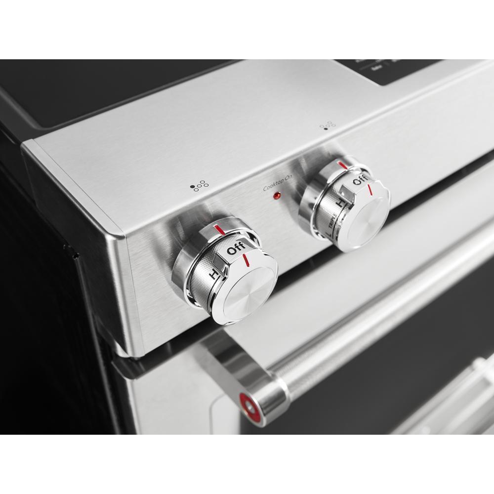 Kitchenaid KSEG700ESS 30-Inch 5-Element Electric Slide-In Convection Range