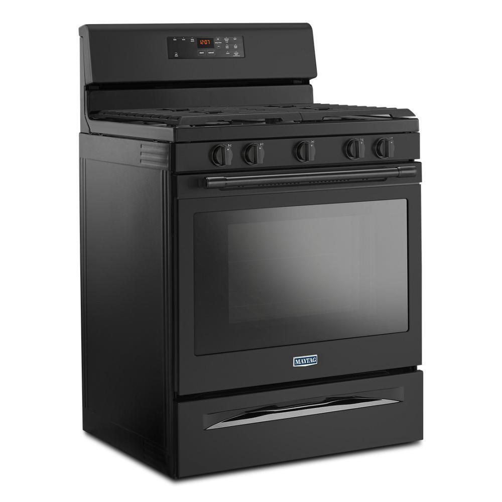 Maytag 30-inch Wide Gas Range With 5th Oval Burner - 5.0 Cu. Ft.