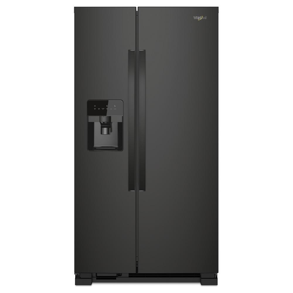 Whirlpool WRS311SDHB 33-inch Wide Side-by-Side Refrigerator - 21 cu. ft.