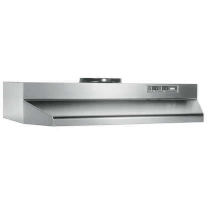423604 Broan® 36-Inch Under-Cabinet Range Hood, Stainless Steel