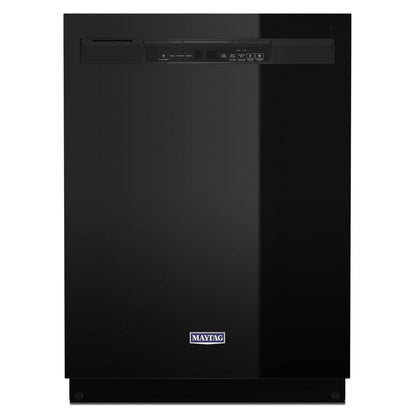 Maytag MDB4949SKB 24 Front Control Dishwasher with Dual Power Filtration and PowerBlast® Cycle - 50 dBA