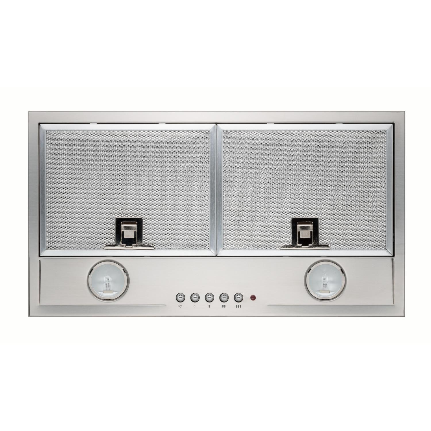 Broan® Elite 20.5-Inch Custom Range Hood Power Pack, 550 Max Blower CFM, Stainless Steel