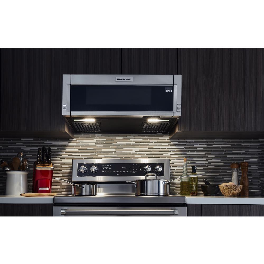 Kitchenaid KMLS311HSS 1000-Watt Low Profile Microwave Hood Combination