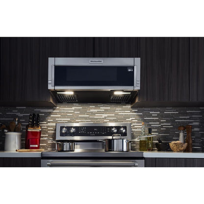 Kitchenaid KMLS311HSS 1000-Watt Low Profile Microwave Hood Combination