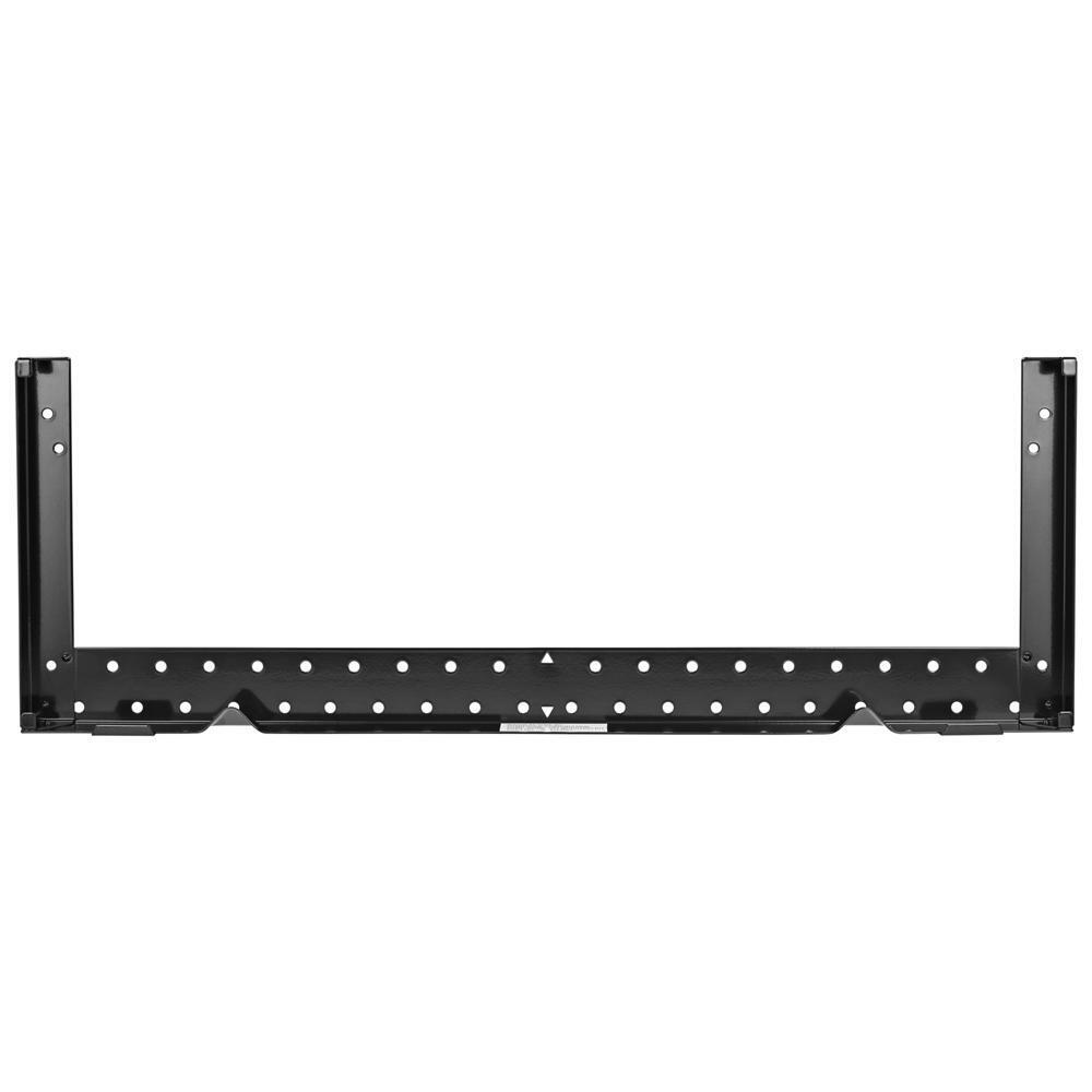 Whirlpool W11185746 15" Microwave Hood Bump Out Mounting Kit, Black