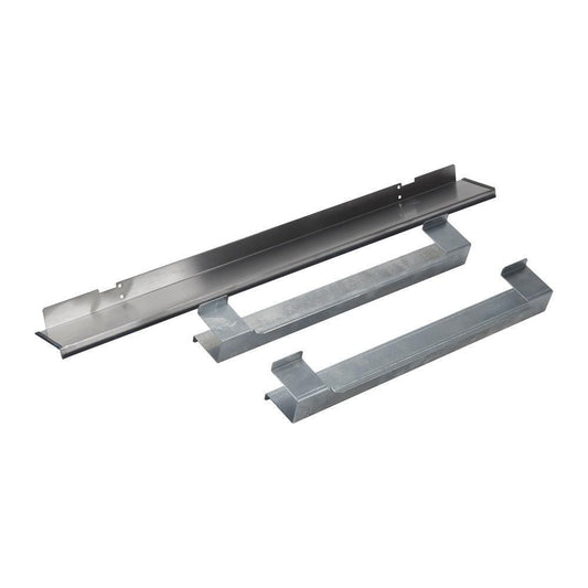 Whirlpool W10469903 30" Built-In Microwave Spacer Kit, Stainless Steel, for cut-out heights between 19" and 19 13/16"