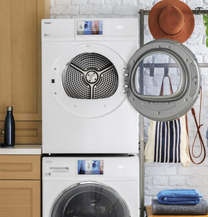 4.3 cu.ft. Capacity Smart 24" Frontload Electric Dryer with Stainless Steel Basket