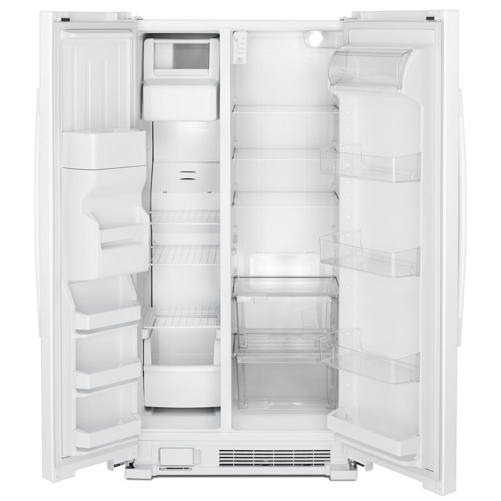 Amana 33-inch Side-by-Side Refrigerator with Dual Pad External Ice and Water Dispenser