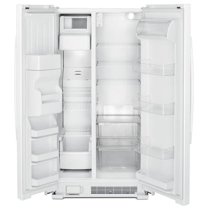 Amana ASI2175GRW 33-inch Side-by-Side Refrigerator with Dual Pad External Ice and Water Dispenser