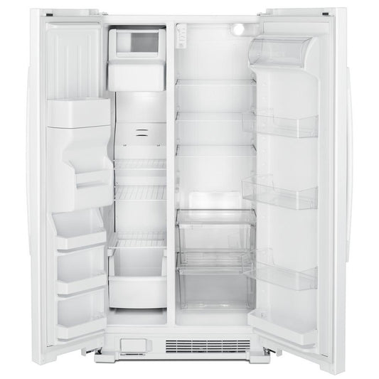Amana ASI2175GRW 33-inch Side-by-Side Refrigerator with Dual Pad External Ice and Water Dispenser