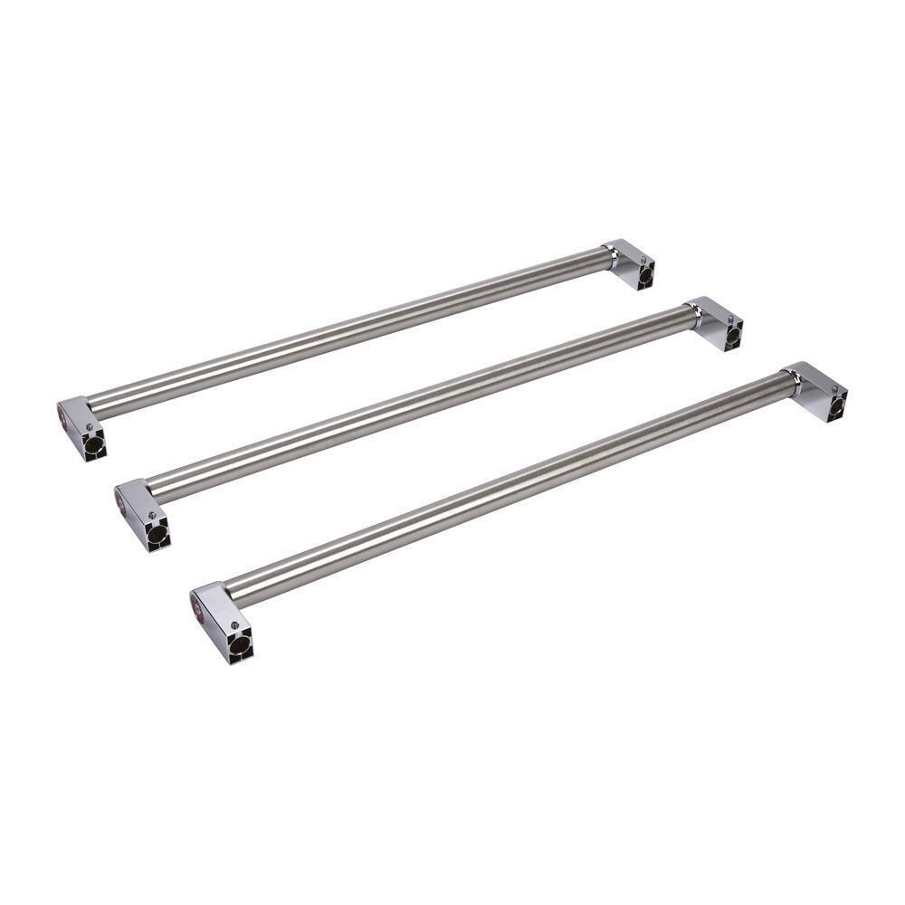Kitchenaid W10780404 Refrigerator Handle Kit (Set of 3) for French Door Models - Stainless Steel