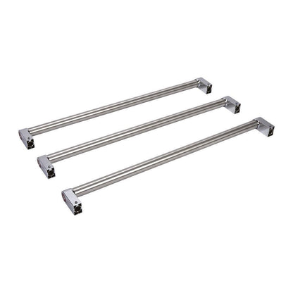Kitchenaid W10780404 Refrigerator Handle Kit (Set of 3) for French Door Models - Stainless Steel