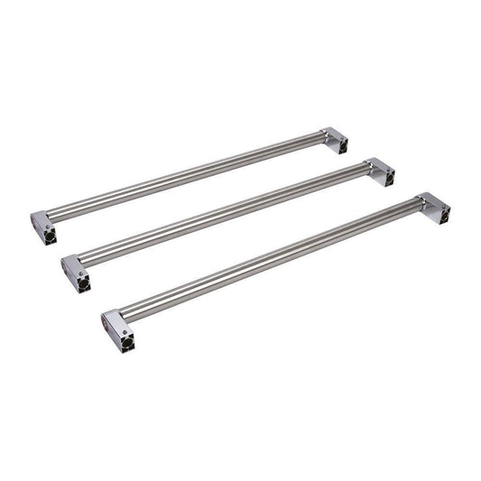 Kitchenaid W10780404 Refrigerator Handle Kit (Set of 3) for French Door Models - Stainless Steel