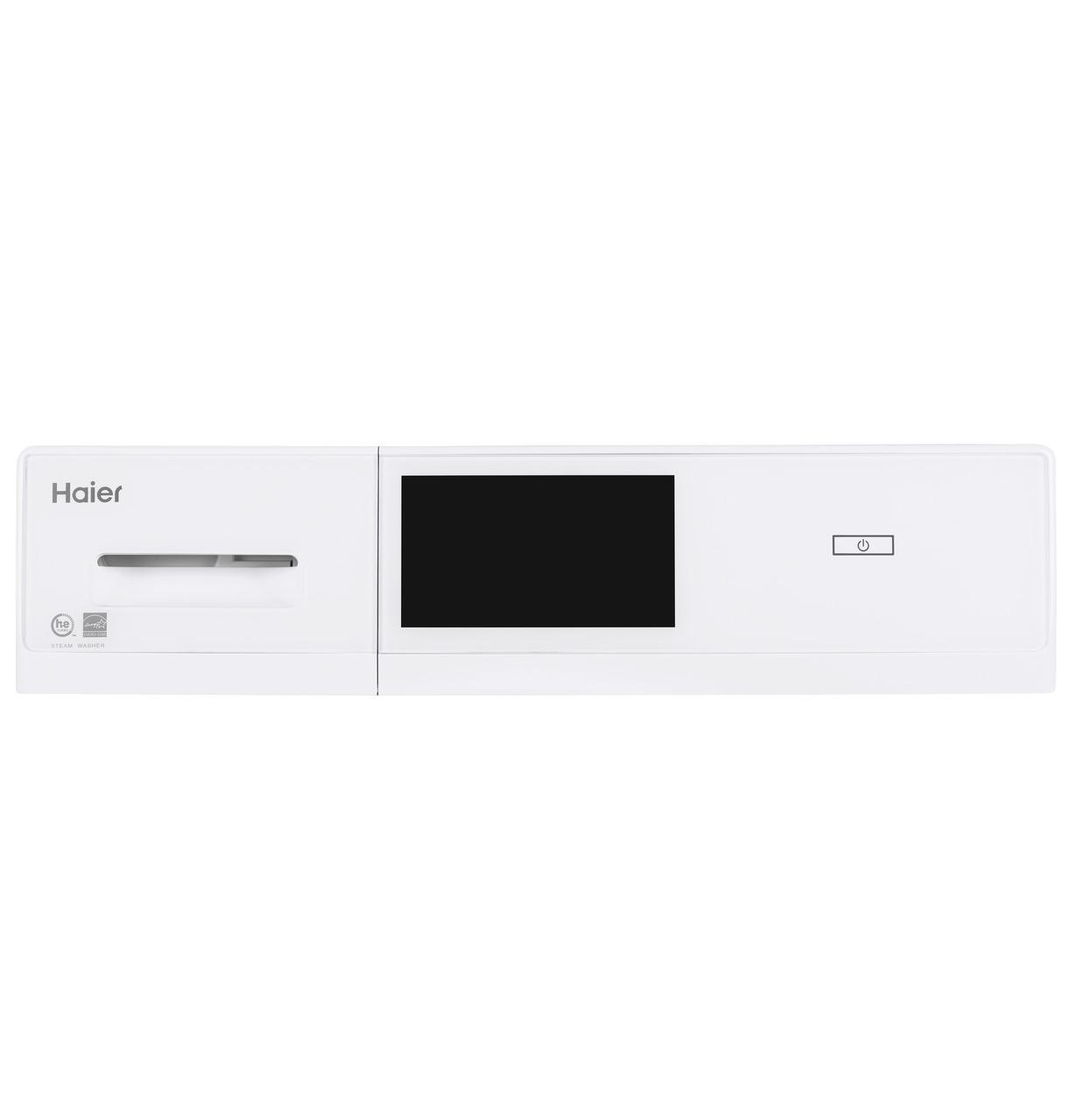 QFW150SSNWW Haier ENERGY STAR® 2.4 Cu. Ft. Smart Frontload Washer