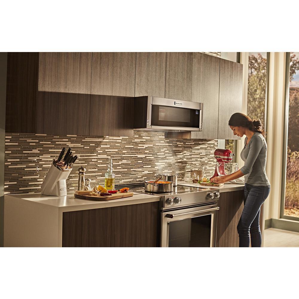 Kitchenaid KSEG700ESS 30-Inch 5-Element Electric Slide-In Convection Range