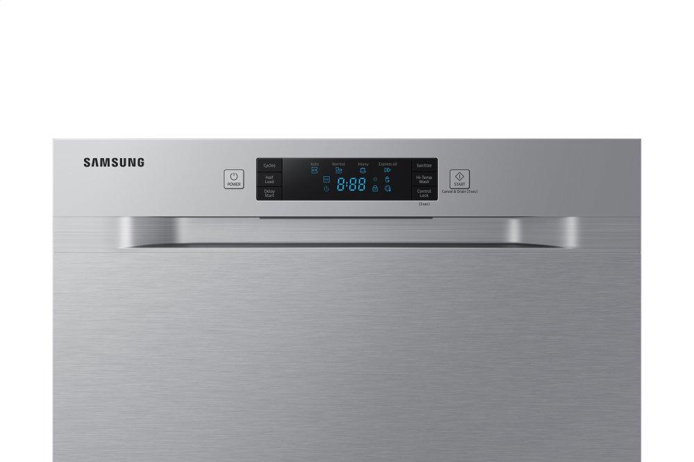 Samsung DW60R2014US Front Control 52 dBA ADA Dishwasher in Stainless Steel