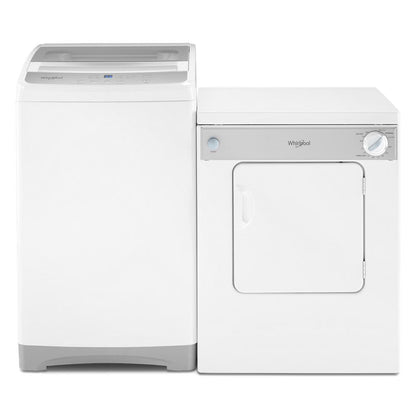 Whirlpool LDR3822PQ 3.4 cu. ft. Compact Front Load Dryer with Flexible Installation