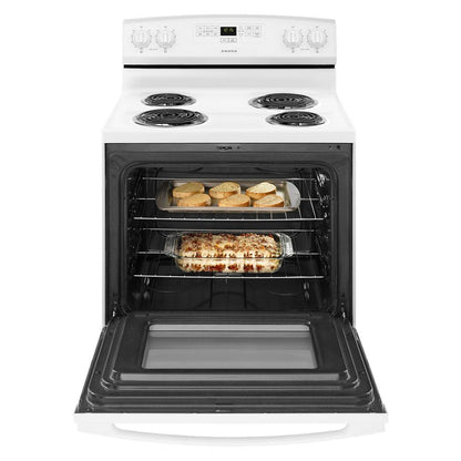 Amana ACR4303MFW 30-inch Amana® Electric Range with Bake Assist Temps