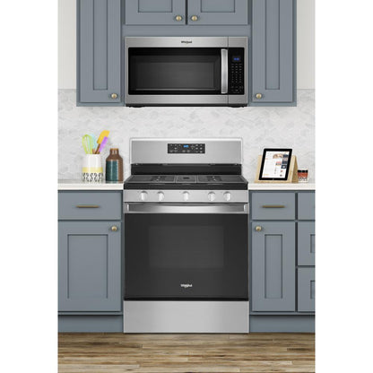 Whirlpool 5.0 cu. ft. Gas Range with Center Oval Burner