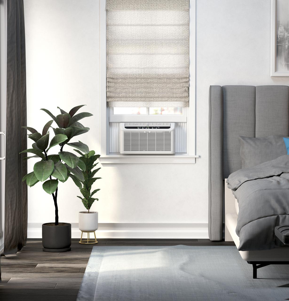 ESAQ406TZ Haier ENERGY STAR® 6,200 BTU Ultra Quiet Window Air Conditioner for Small Rooms up to 250 sq. ft.