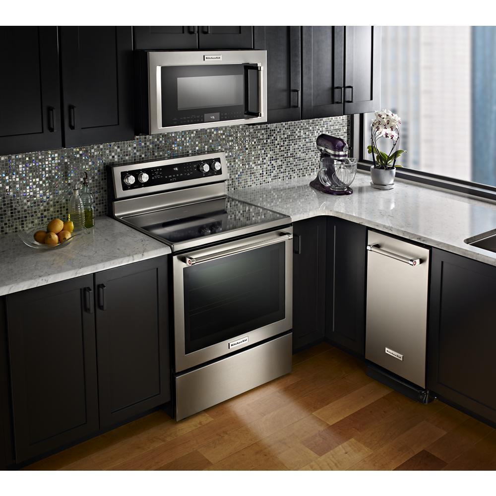 Kitchenaid KFEG500ESS 30-Inch 5-Element Electric Convection Range