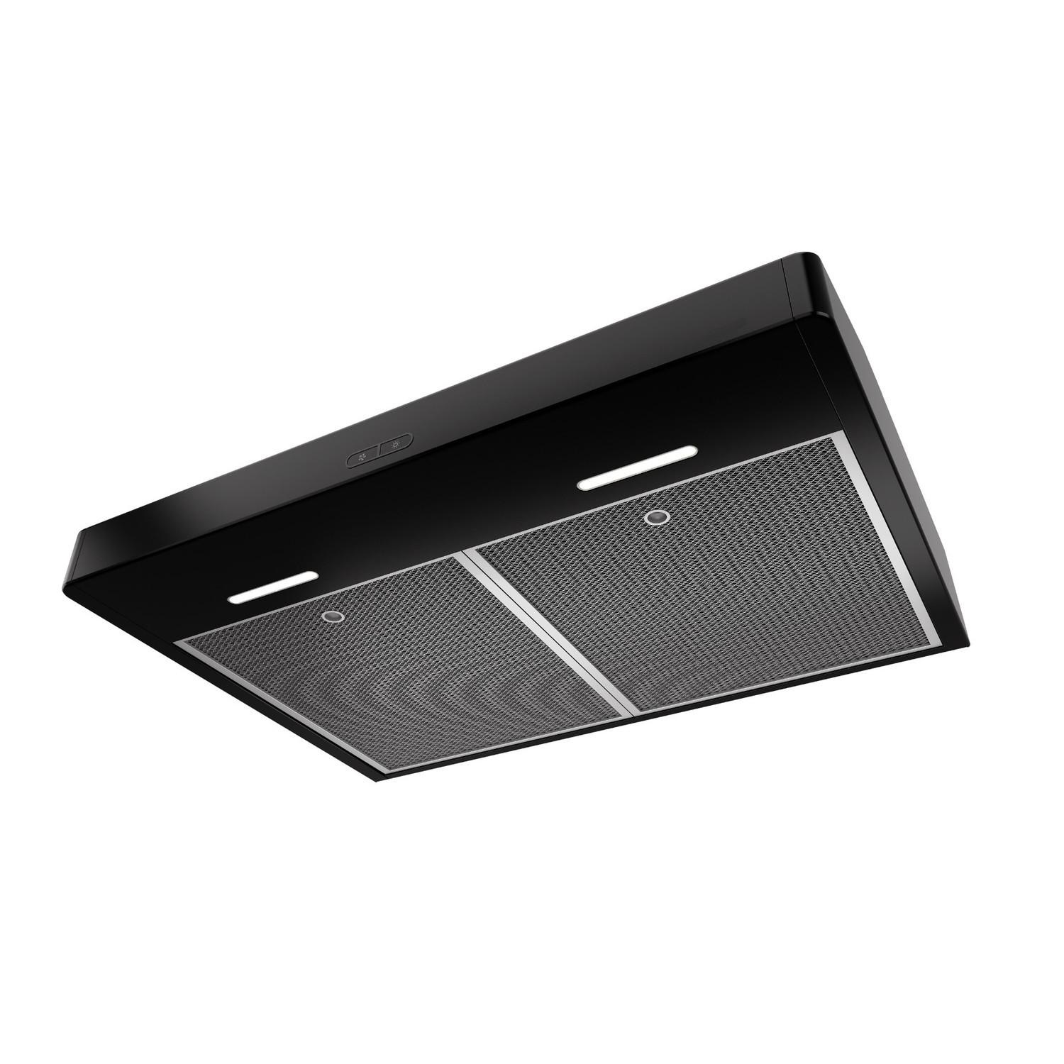 Broan TEN230BL **DISCONTINUED** Broan® Elite 30-Inch Convertible Under-Cabinet Range Hood, Black