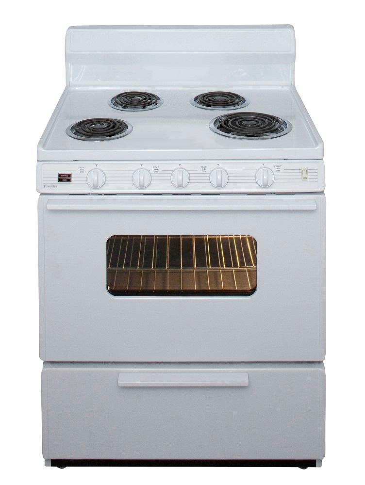 Premier EFK290OP 30 in. Freestanding Electric Range in White