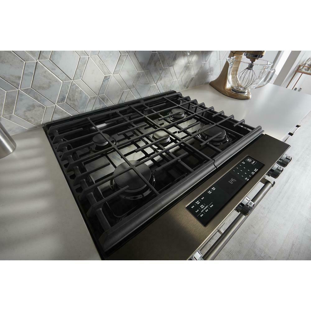 Kitchenaid 30-Inch 5-Burner Gas Slide-In Convection Range