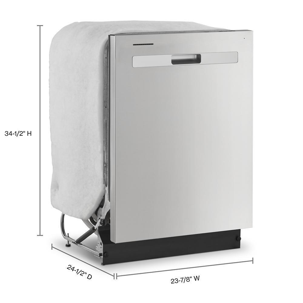 Whirlpool WDP540HAMZ Quiet Dishwasher with Boost Cycle and Pocket Handle
