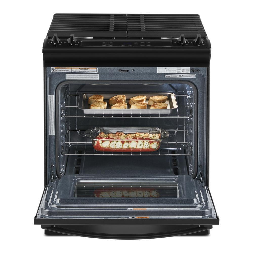 Whirlpool WEG515S0LB 5.0 Cu. Ft. Whirlpool® Gas Range with Frozen Bake™ Technology