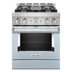 KFGC500JMB KitchenAid® 30'' Smart Commercial-Style Gas Range with 4 Burners