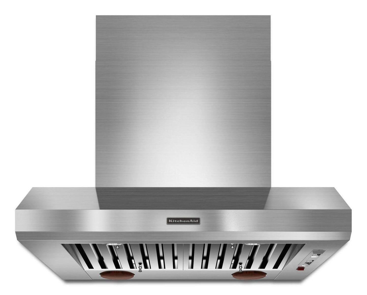 Kitchenaid KXW9736YSS 36'' Wall-Mount 600-1200 CFM Canopy Hood, Commercial-Style Stainless Steel