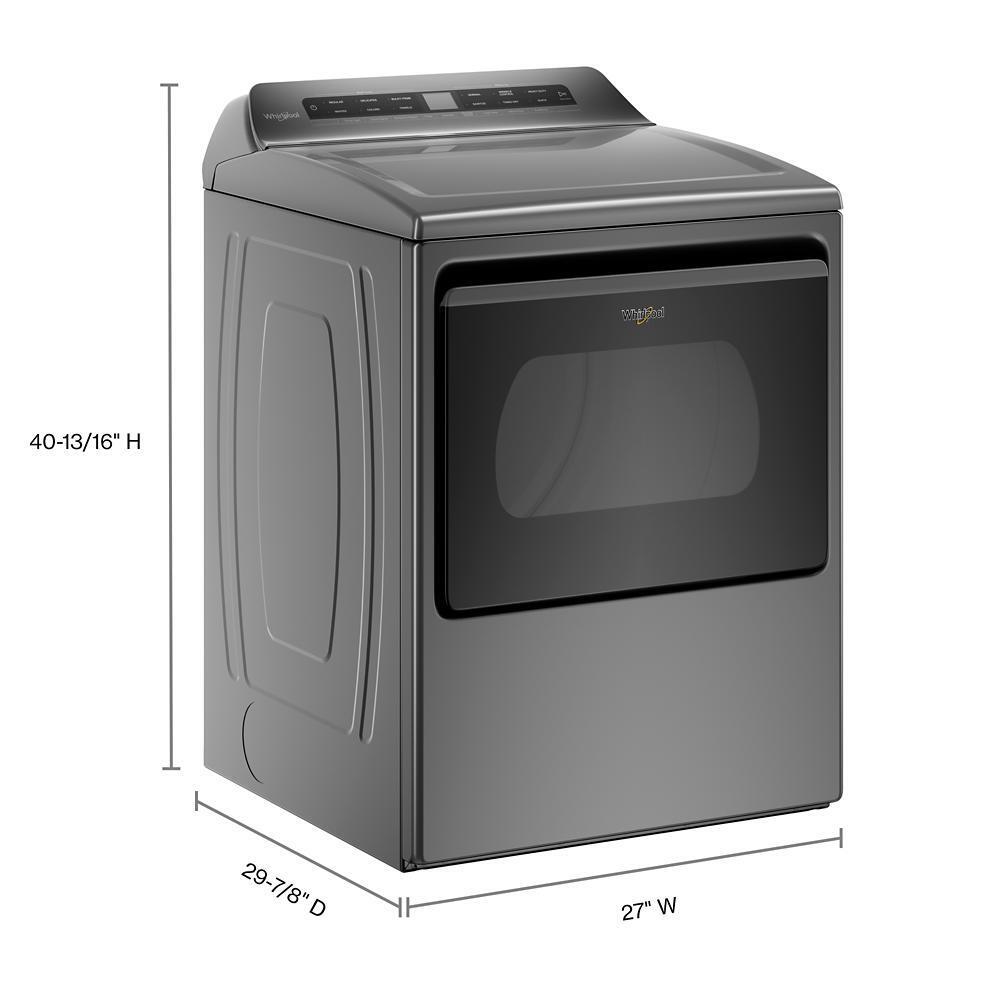 7.4 cu. ft. Top Load Electric Dryer with Intuitive Controls