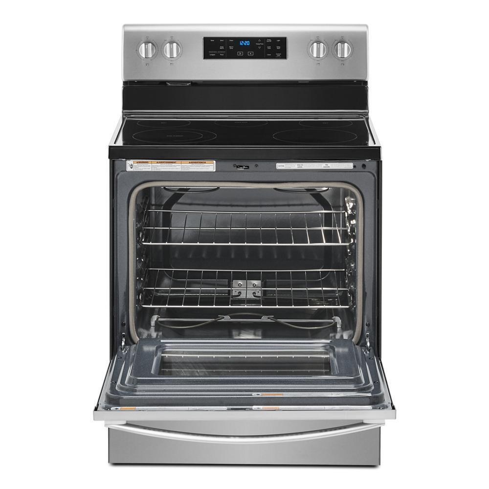 Whirlpool 5.3 cu. ft. Whirlpool® electric range with Frozen Bake™ technology