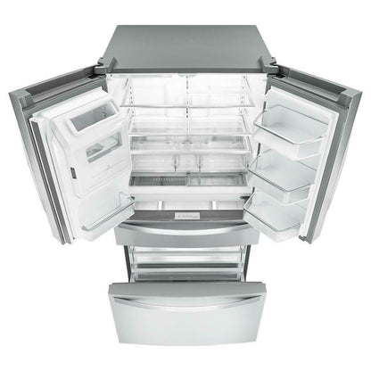 Whirlpool WRX986SIHZ 36-inch Wide 4-Door Refrigerator with Exterior Drawer - 26 cu. ft.