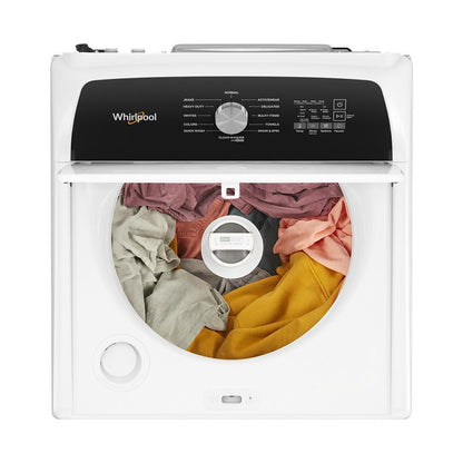 Whirlpool WTW5015LW 4.5 Cu. Ft. Top Load Agitator Washer with Built-In Faucet