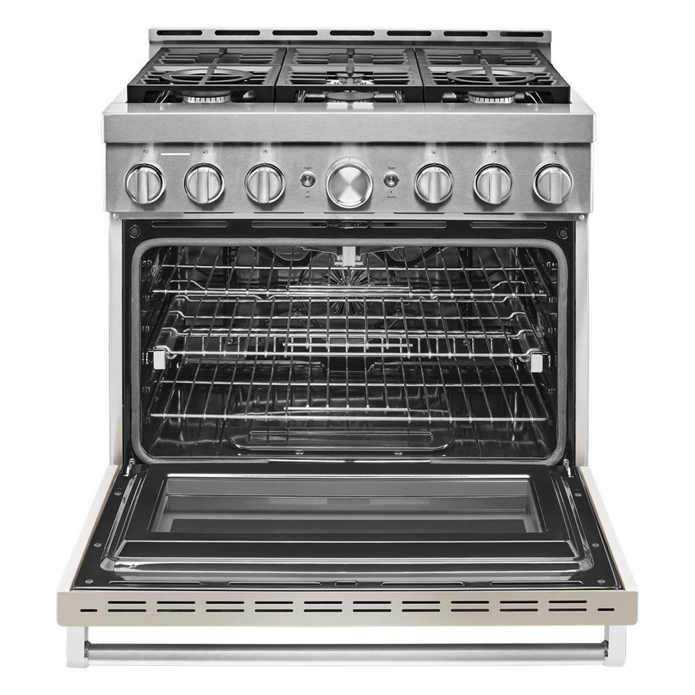 KFGC506JMH KitchenAid® 36'' Smart Commercial-Style Gas Range with 6 Burners