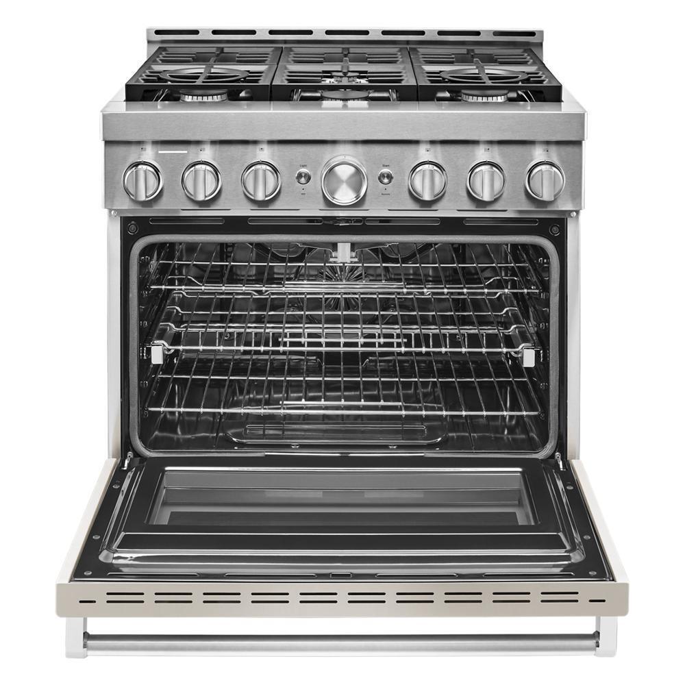 KFGC506JMH KitchenAid® 36'' Smart Commercial-Style Gas Range with 6 Burners