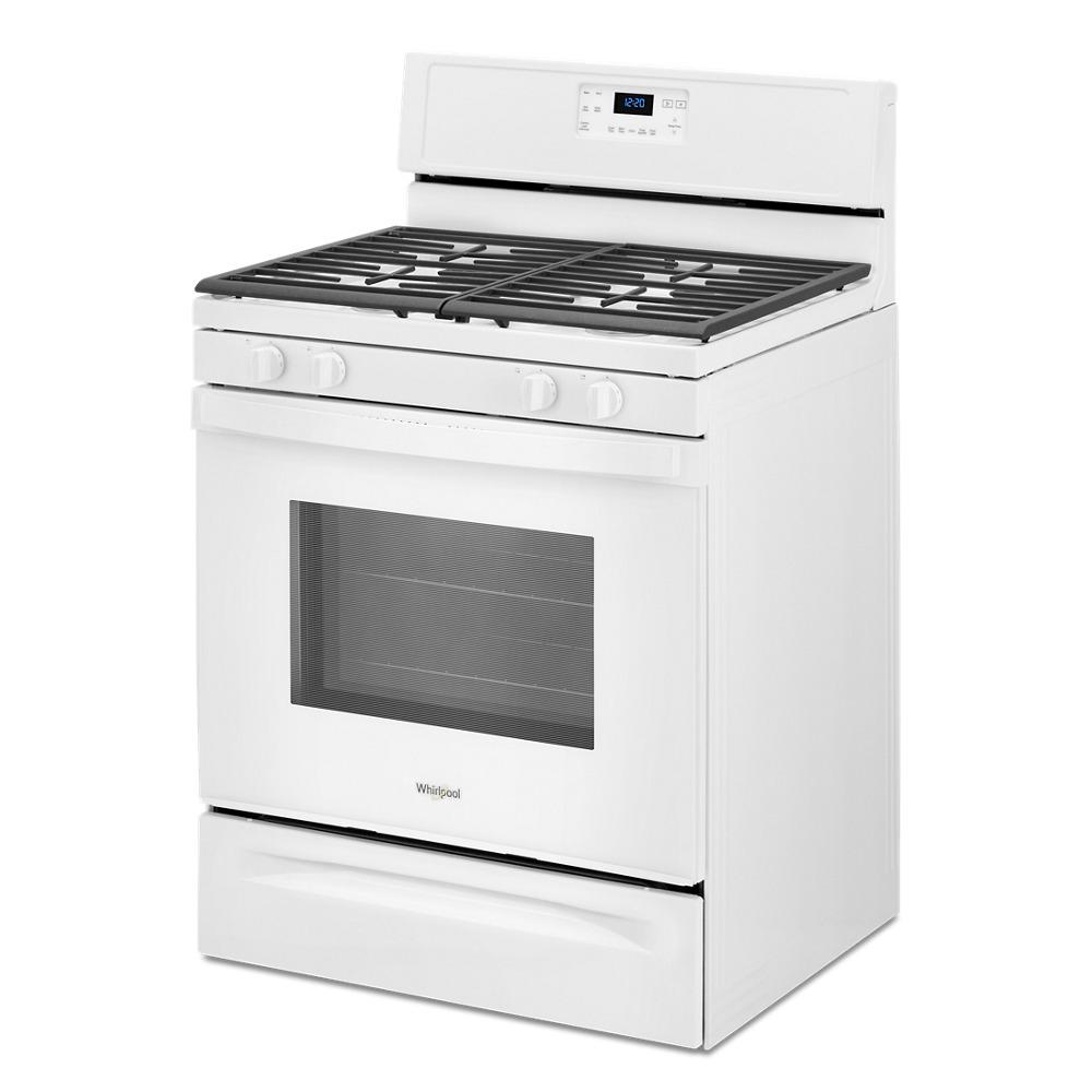 5.0 cu. ft. Whirlpool® gas range with SpeedHeat™ burner