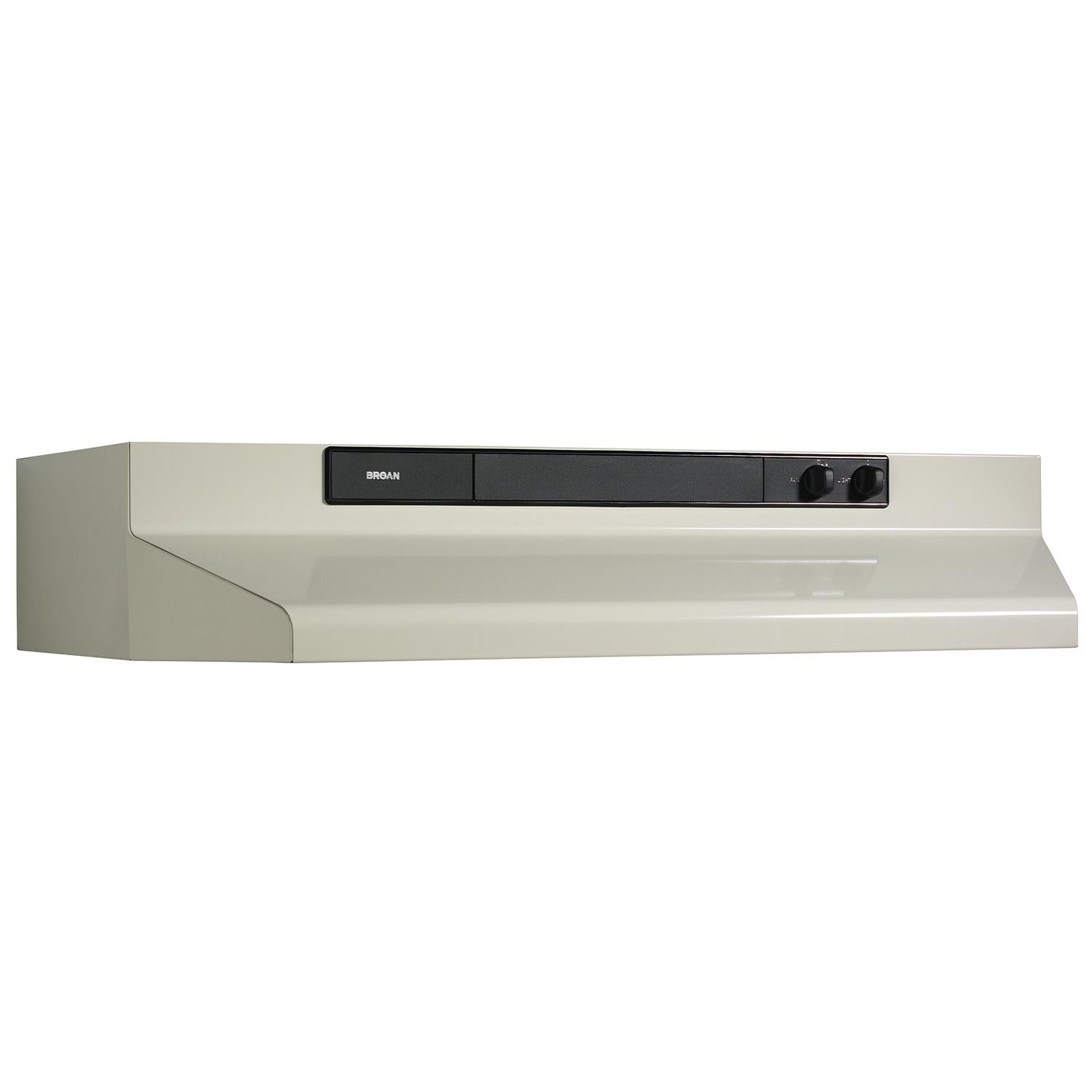 Broan 463002 **DISCONTINUED** Broan® 30-Inch Convertible Under-Cabinet Range Hood, 220 CFM, Bisque