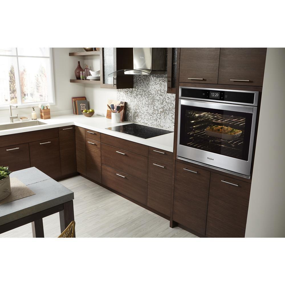 Whirlpool WOS72EC0HS 5.0 cu. ft. Smart Single Convection Wall Oven with Air Fry, when Connected