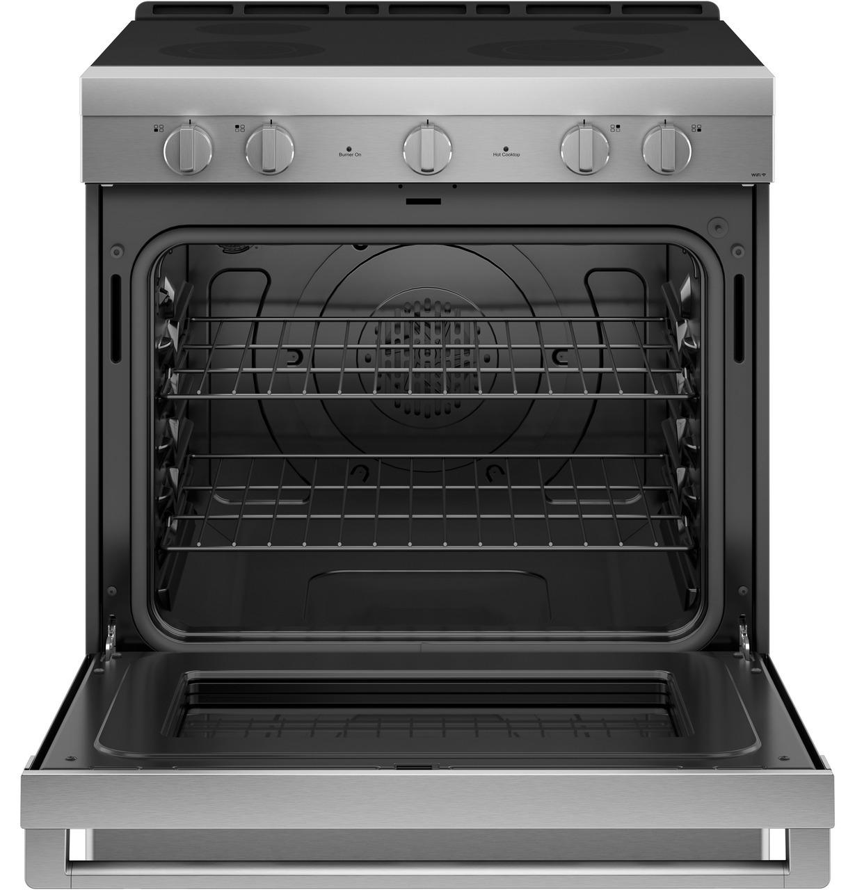 Haier 30" Smart Slide-In Electric Range with Convection